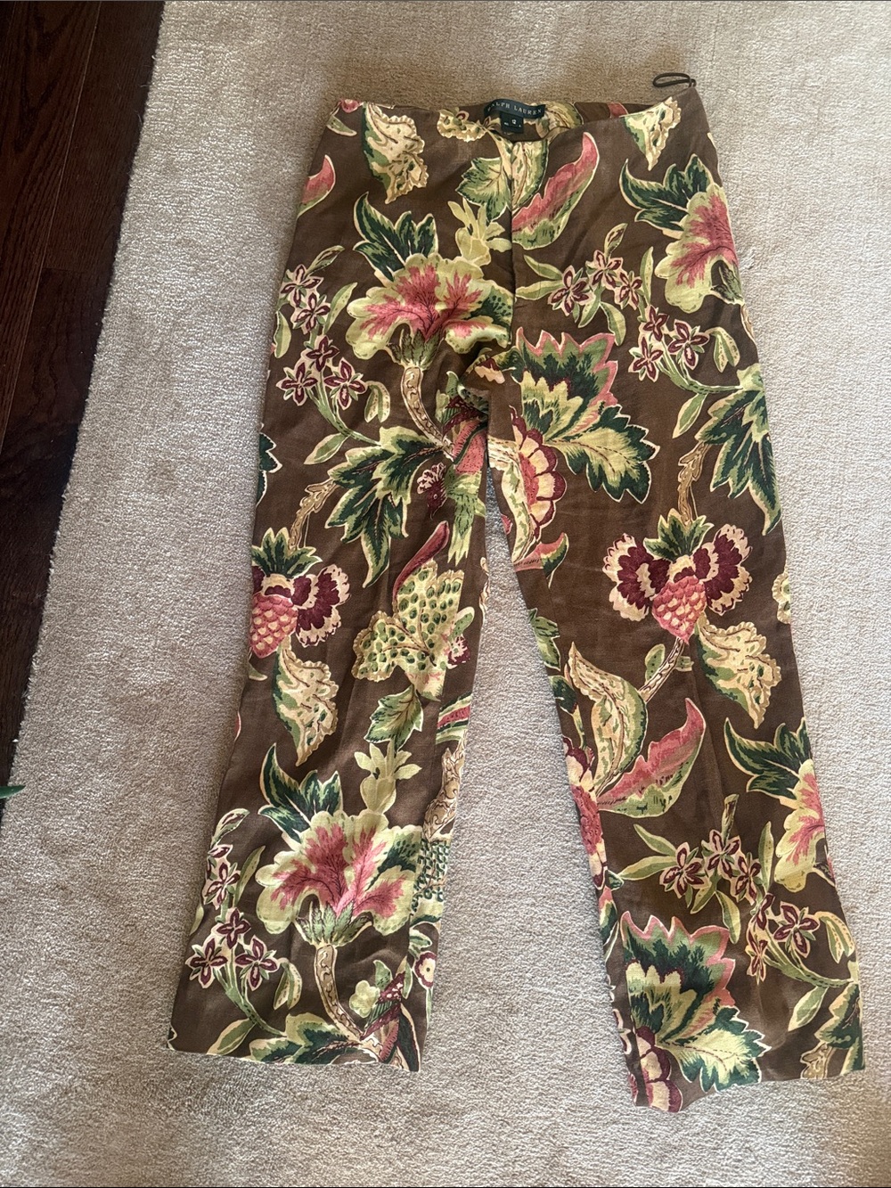 Vintage Ralph Lauren Black Label Linen Pants